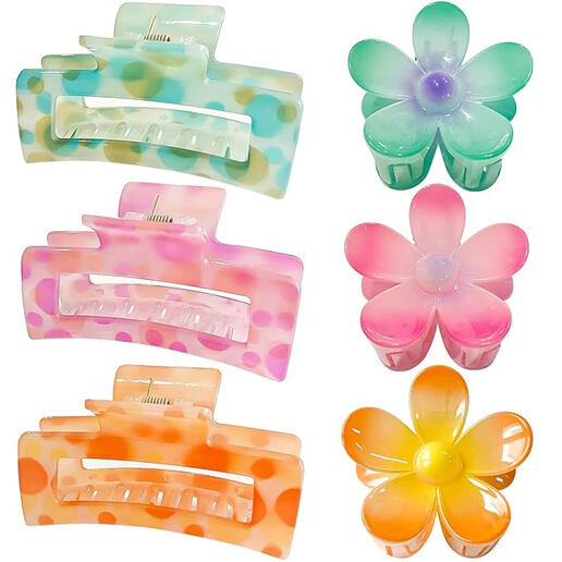 Cute, comfy, and totally essential. This set of flower-inspired hair clips includes both big and medium sizes for all hair types — whether you’re going for beachy buns, messy updos, or breezy half-ups. It’s a low-effort, high-impact gift that’s always a hi