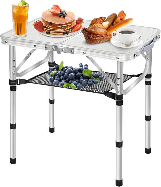 This little foldable table is summer’s unsung hero. Lightweight, collapsible, and built with built-in cup holders (genius), it’s a must-pack for road trips, beach days, backyard BBQs, or even driveway hangouts. Comes in multiple colors, too!